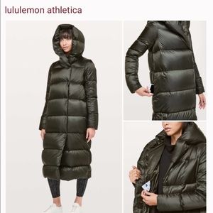 Lululemon Cloudscape Wrap Down Coat
